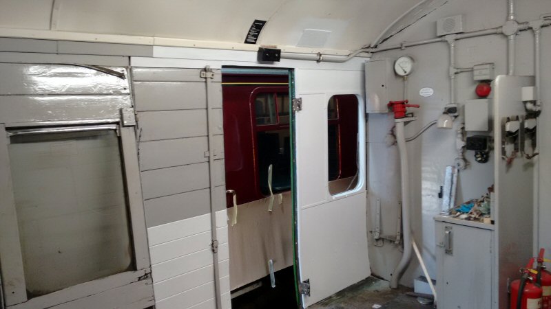 Class 127: Guard's van woodwork